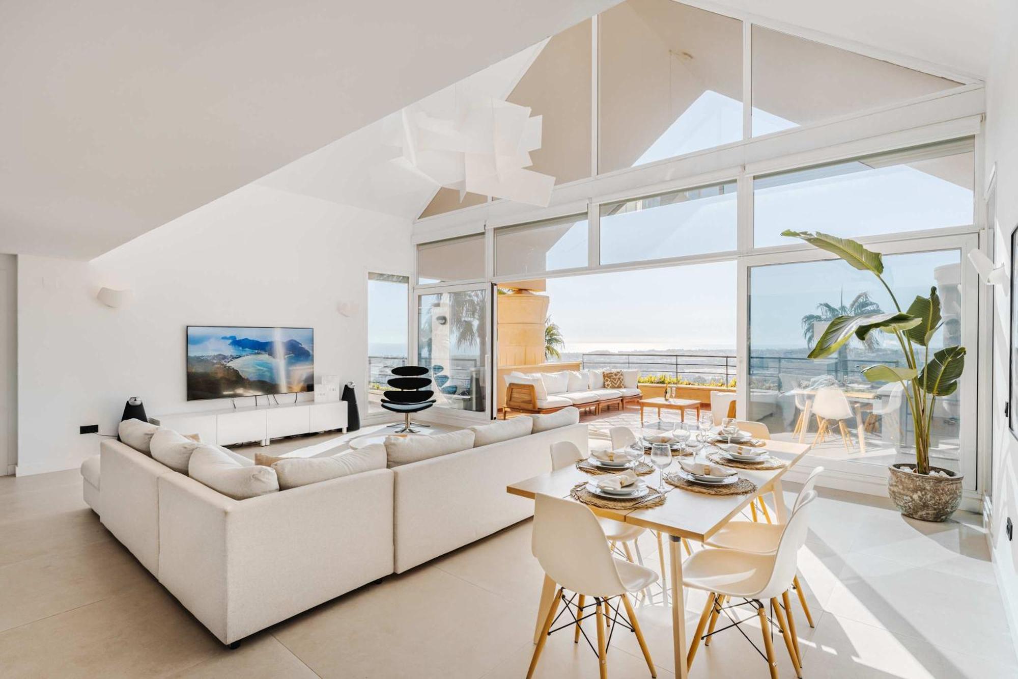Heated Rooftop Pool Penthouse Views Magna Apartment Marbella